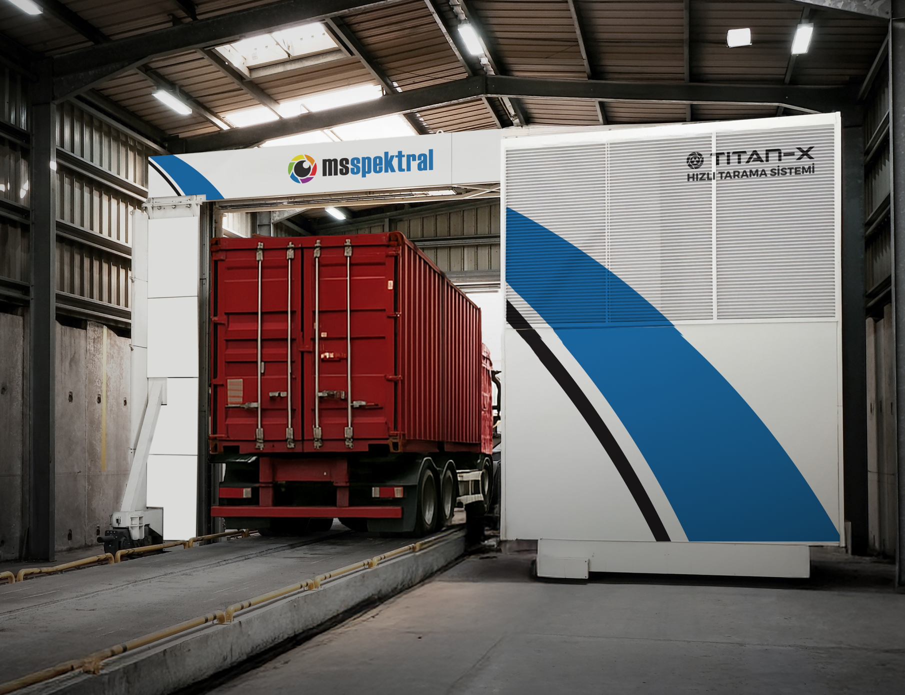 X-Ray Fast Truck Container Scanning System